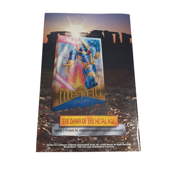 Generation Next Age Apocalypse Marvel Comic May 3 1995 Bagged Boarded Collector - Picture 2 of 2